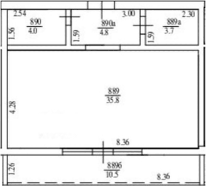 Продается 1-комн. квартира, 38.1 м² — фото 2
