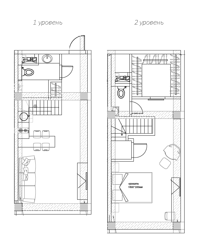 Продается 1-комн. квартира, 57.7 м² — фото 2