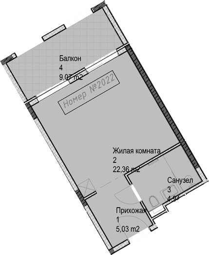 Продается 1-комн. квартира, 32.3 м²