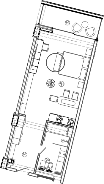 Продается 1-комн. квартира, 46.7 м²