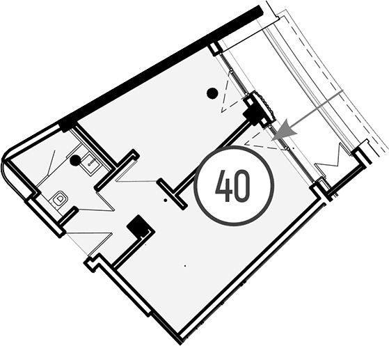 Продается 1-комн. квартира, 40 м²