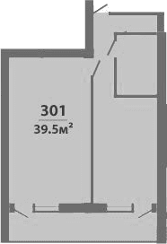 Продается 1-комн. квартира, 39.5 м²