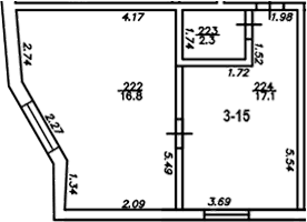 Продается 1-комн. квартира, 36.2 м²