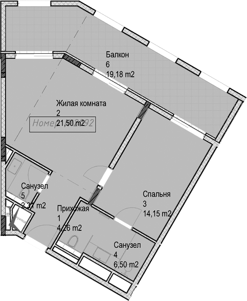 Продается 2-комн. квартира, 48.8 м²