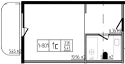 Продается 1-комн. квартира, 31.6 м²