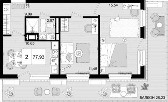 Продается 3-комн. квартира, 49.7 м²