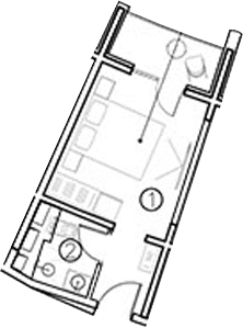 Продается 1-комн. квартира, 17.1 м²