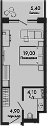 Продается 1-комн. квартира, 28 м²