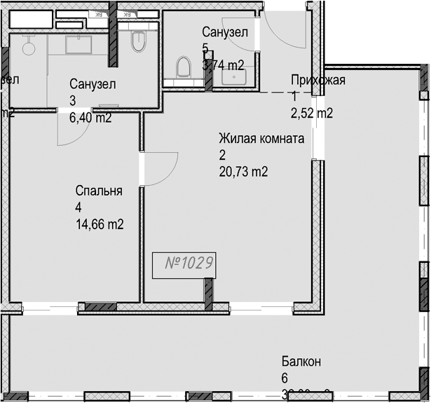 Продается 2-комн. квартира, 48 м²