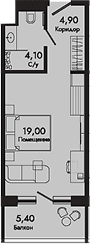 Продается 1-комн. квартира, 28 м²