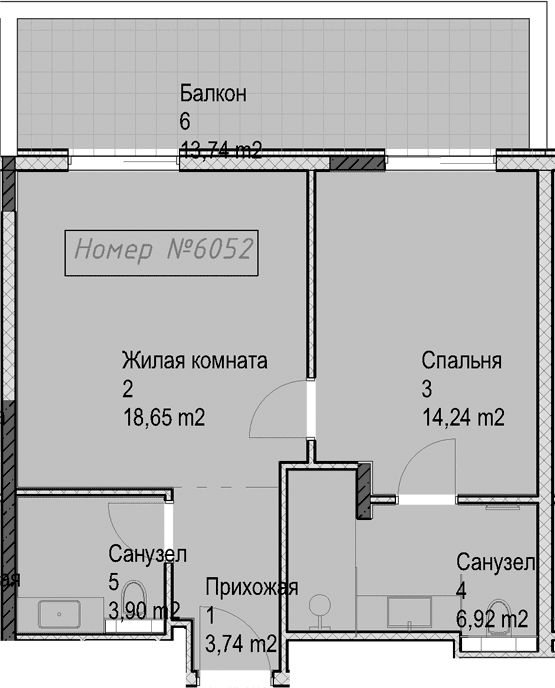 Продается 2-комн. квартира, 47.3 м²