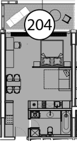 Продается 1-комн. квартира, 54.7 м²