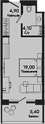 Продается 1-комн. квартира, 28 м²