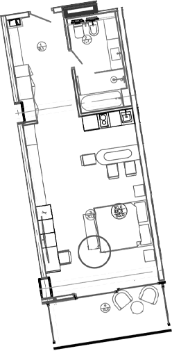 Продается 1-комн. квартира, 46.8 м²