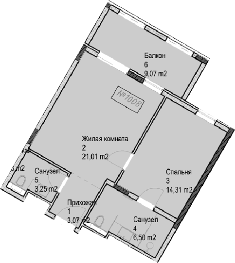 Продается 2-комн. квартира, 48.1 м²