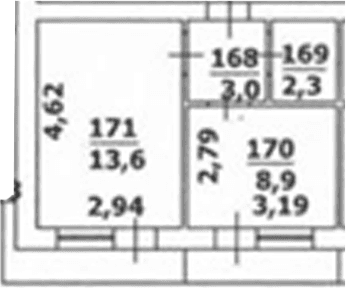 Продается 1-комн. квартира, 30.21 м²