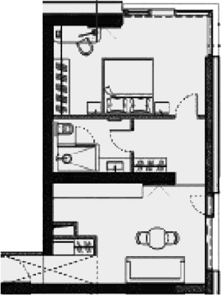 Продается 1-комн. квартира, 55.3 м²