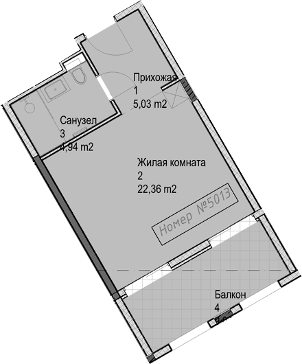 Продается 1-комн. квартира, 32.3 м²