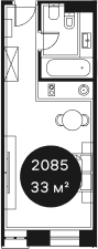 Продается 1-комн. квартира, 78.38 м²