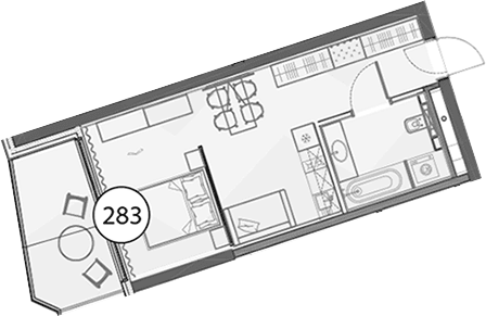 Продается 1-комн. квартира, 47.3 м²