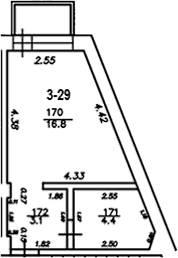 Продается 1-комн. квартира, 24.3 м²