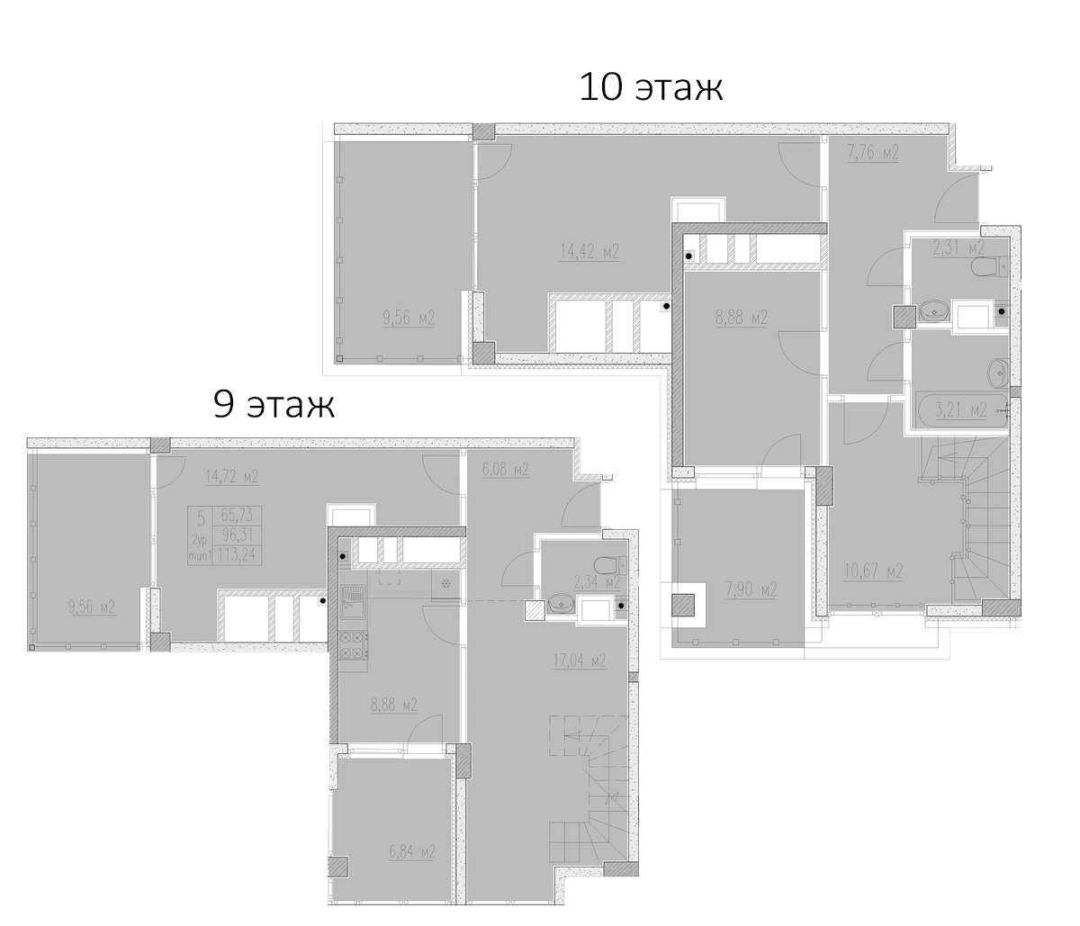 Продается 5-комн. квартира, 96.31 м²