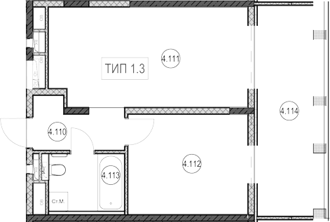 Продается 1-комн. квартира, 26.2 м²