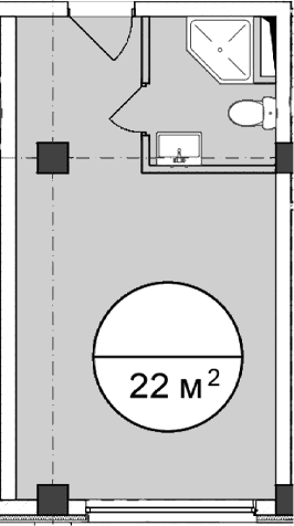 Продается 1-комн. квартира, 22 м²