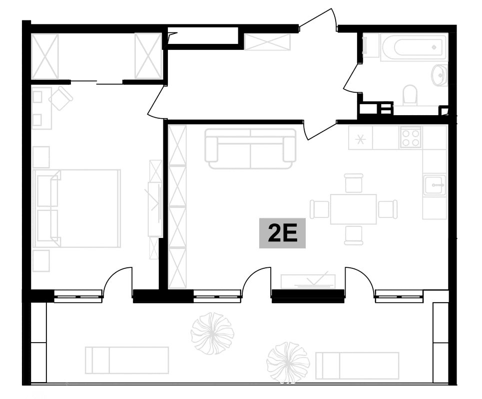 Продается 2-комн. квартира, 64.63 м²