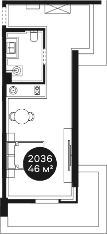 Продается 1-комн. квартира, 78.51 м²