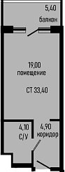 Продается 1-комн. квартира, 28 м²