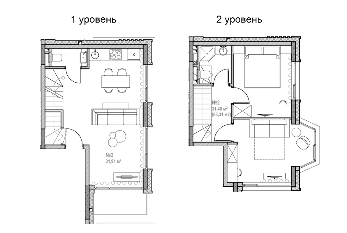 Продается 1-комн. квартира, 63.31 м²
