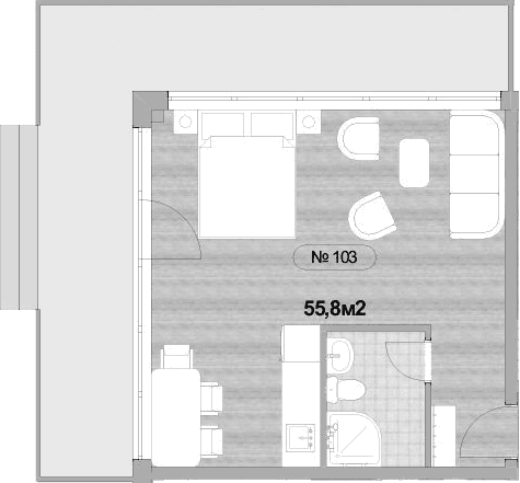 Продается 1-комн. квартира, 35.5 м²