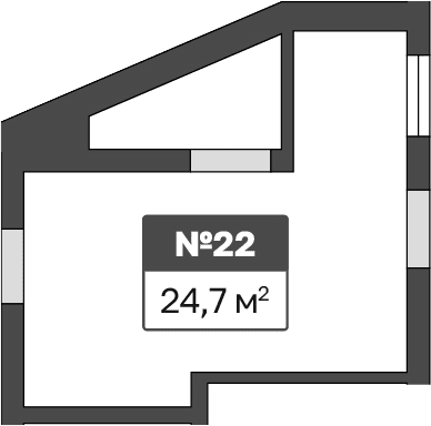 Продается 1-комн. квартира, 36.1 м²