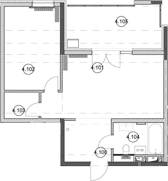 Продается 1-комн. квартира, 47 м²