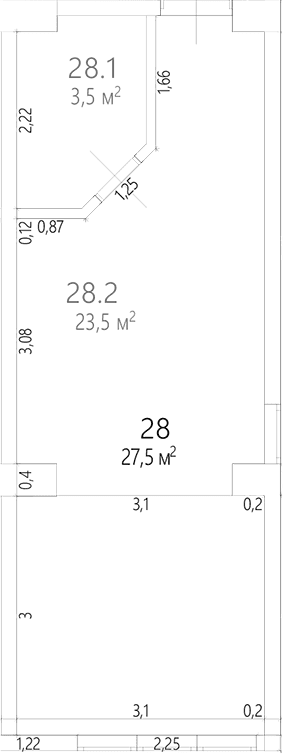 Продается 1-комн. квартира, 48 м²