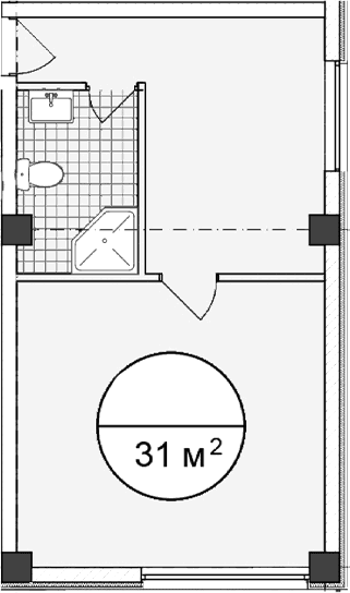Продается 1-комн. квартира, 31 м²