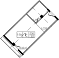 Продается 1-комн. квартира, 27.62 м²