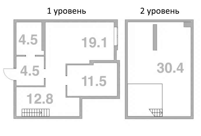 Продается 2-комн. квартира, 73.3 м²