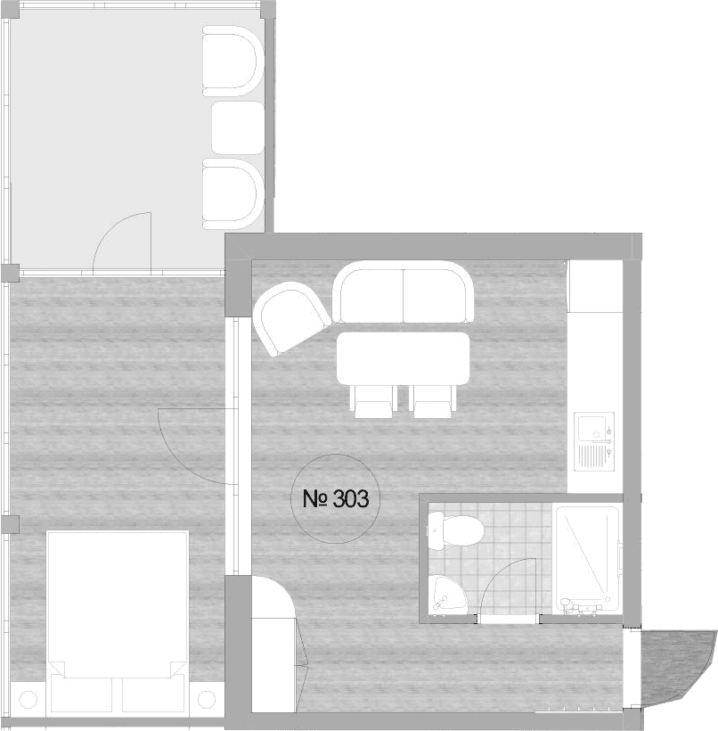 Продается 1-комн. квартира, 45.5 м²