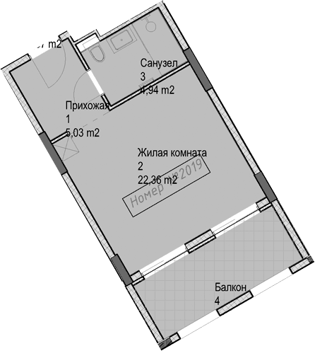 Продается 1-комн. квартира, 32.3 м²