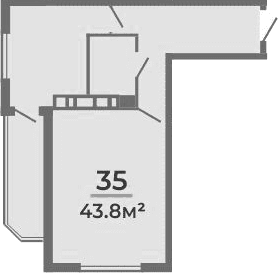 Продается 1-комн. квартира, 38.5 м²