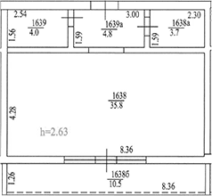 Продается 1-комн. квартира, 48.3 м²