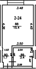 Продается 1-комн. квартира, 20.5 м²