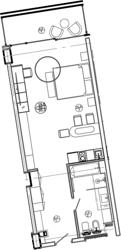 Продается 1-комн. квартира, 46.7 м²