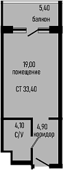 Продается 1-комн. квартира, 28 м²