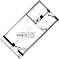 Продается 1-комн. квартира, 27.62 м²