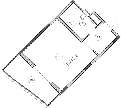 Продается 1-комн. квартира, 31.8 м²