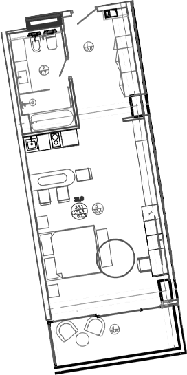 Продается 1-комн. квартира, 53.3 м²