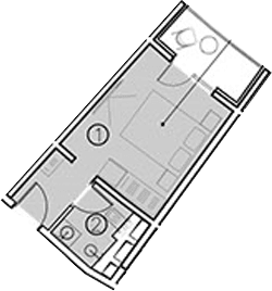 Продается 1-комн. квартира, 17.1 м²